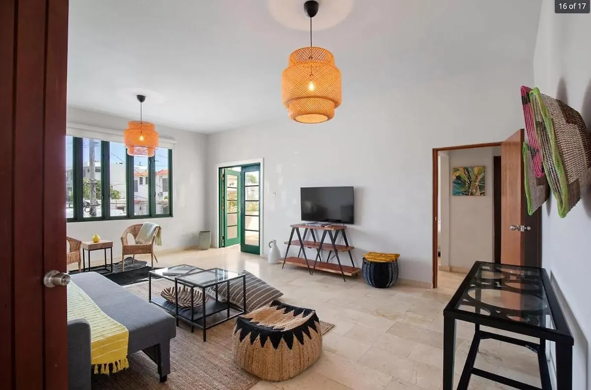 圣胡安Casa Blanca 2Nd Floor Apt Near The Beach公寓